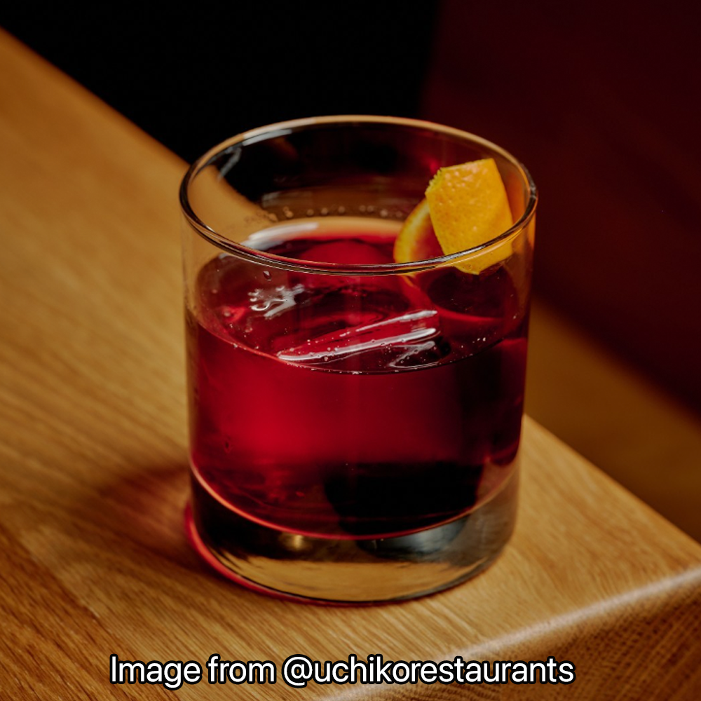 Shokuzen mocktail at Uchiko in Austin, TX